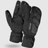 Gants vélo hiver GripGrab – modèle lobster thermique noir pour grand froid