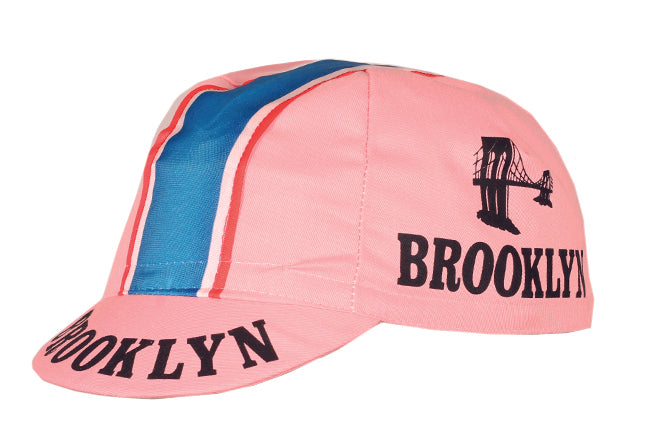 Accessoire vélo vintage – Casquette cyclisme avec logo Brooklyn