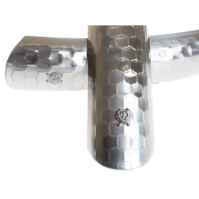 Garde boues martelés argent pour pneus vélo 28 pouces BLB - #2