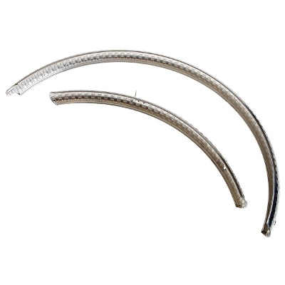 Garde boues martelés argent pour vélo 700 x 32 - 38C