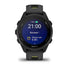 Montre connectee Garmin Forerunner 170 affichage ecran digital avec bracelet sport noir et jaune