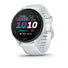 Montre connectee Garmin Forerunner 70 avec ecran couleur affichant heure, activites et batterie