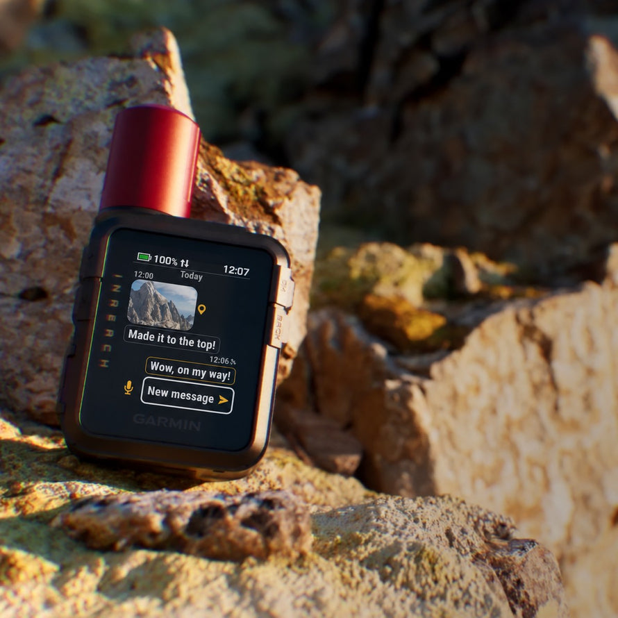 Garmin inReach Mini 3 Plus telephone satellite avec GPS et alerte SOS pour communication securisee en milieu outdoor