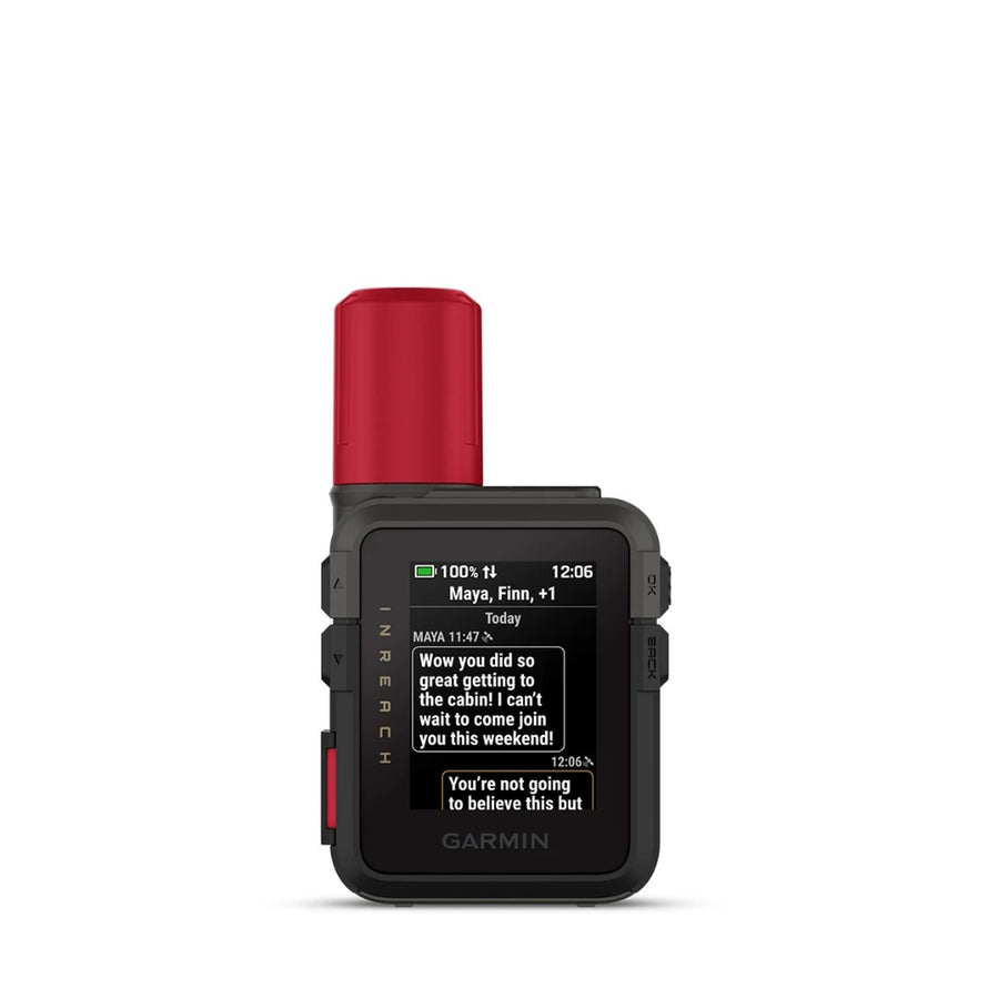 Garmin inReach Mini 3 Plus telephone satellite compact avec GPS integre et fonction SOS pour securite en exterieur