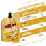 Gel energetique bio Baouw Banane Vanille 85g en gourde, source denergie naturelle pour cyclistes et sportifs