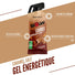 Gel energetique bio Baouw caramel sale stick 44g riche en glucides et sodium pour cyclistes