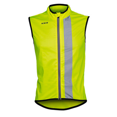 Gilet coupe vent de sécurité jaune Maverick Wowow - #1