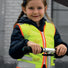 Gilet de sécurité enfant à vélo jaune réfléchissant Nutty Wowow - #4