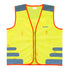 Gilet de sécurité enfant à vélo jaune réfléchissant Nutty Wowow - #1