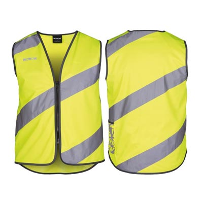 Gilet De Cyclisme Haute Visibilité Performance – Jaune Fluo, XXL – Réfléchissant Avec évents – Occasion