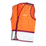 Gilet réfléchissant enfant Wowow Zippy 3 à 10 ans orange avec motif chat pour sécurité vélo