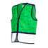 Gilet réfléchissant enfant Wowow Zippy 3 à 10 ans vert avec motifs dinosaures pour sécurité vélo