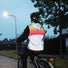 Gilet reflechissant multicolore Darkflow GoFluo pour femme, securite et visibilite optimale a velo