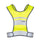 Gilet reflechissant velo Wowow Nova jaune haute visibilite pour securite cycliste