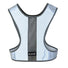 Gilet reflechissant velo Wowow Nova argent pour cyclistes, securite et haute visibilite en conditions nocturnes