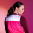 Gilet réfléchissant vélo WOWOW Yara femme en rose vif pour une visibilité renforcée lors de vos trajets à vélo