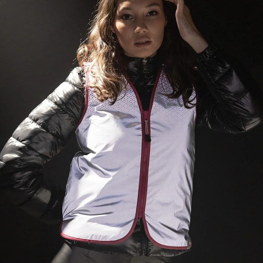 Gilet réfléchissant vélo WOWOW Yara pour femme, sécurité et visibilité optimale lors de vos sorties à vélo