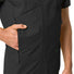Gilet de vélo homme Vaude Scopi noir avec zip et poches, idéal pour cyclisme confortable et protection coupe-vent