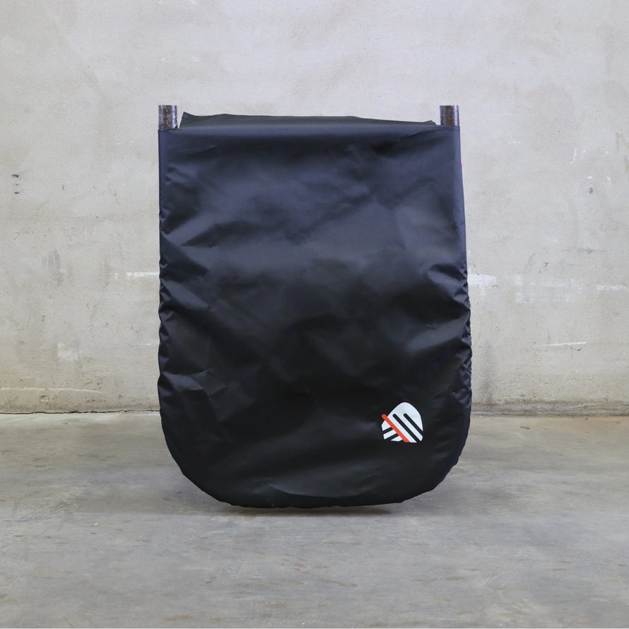 Charlotte de pluie Globeforyou pour remorque vélo Maïna, protection durable et imperméable contre les intempéries