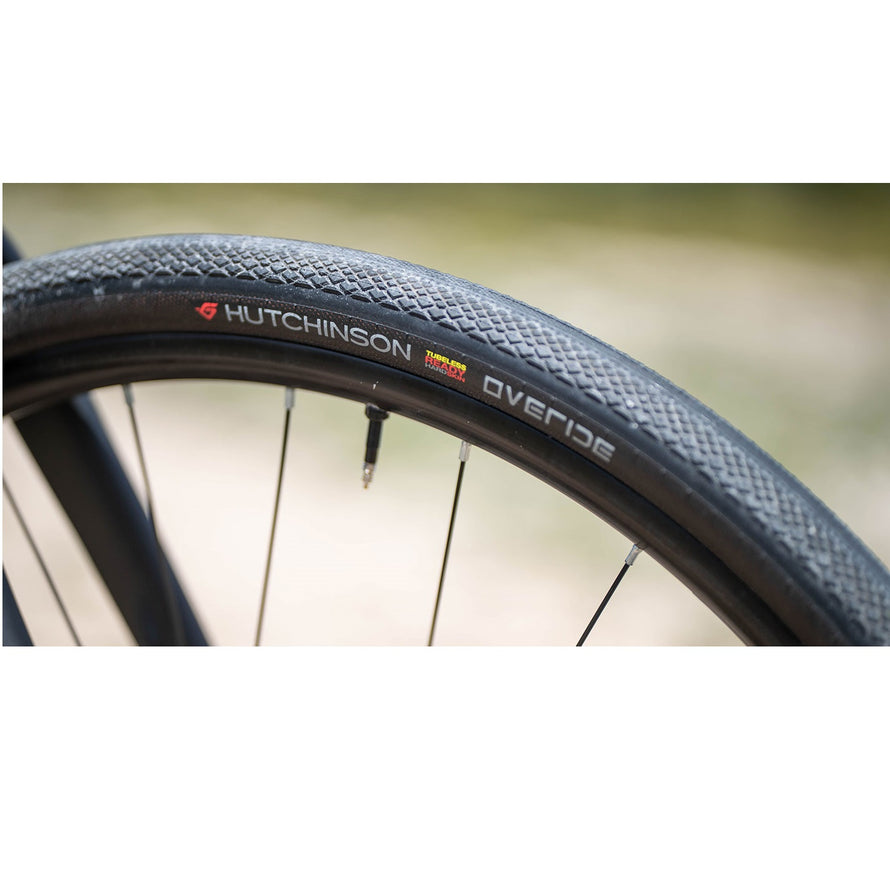 Pneu gravel Hutchinson Overide 650Bx47 Tubeless Ready TS noir/marron - Roue et pneu vélo sur La Pneu gravel Hutchinson Overide 650Bx47 Tubeless Ready TS noir/marron - Roue et pneu vélo sur La