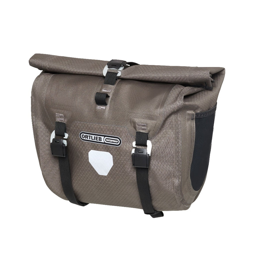 Sacoche de guidon pour bikepacking Handlebar Pack 11L Ortlieb grise