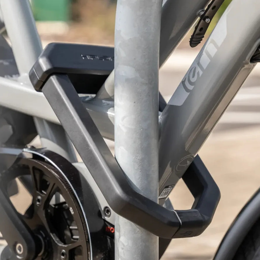 antivol vélo DX1000 hiplok vue sur cadre et point fixe