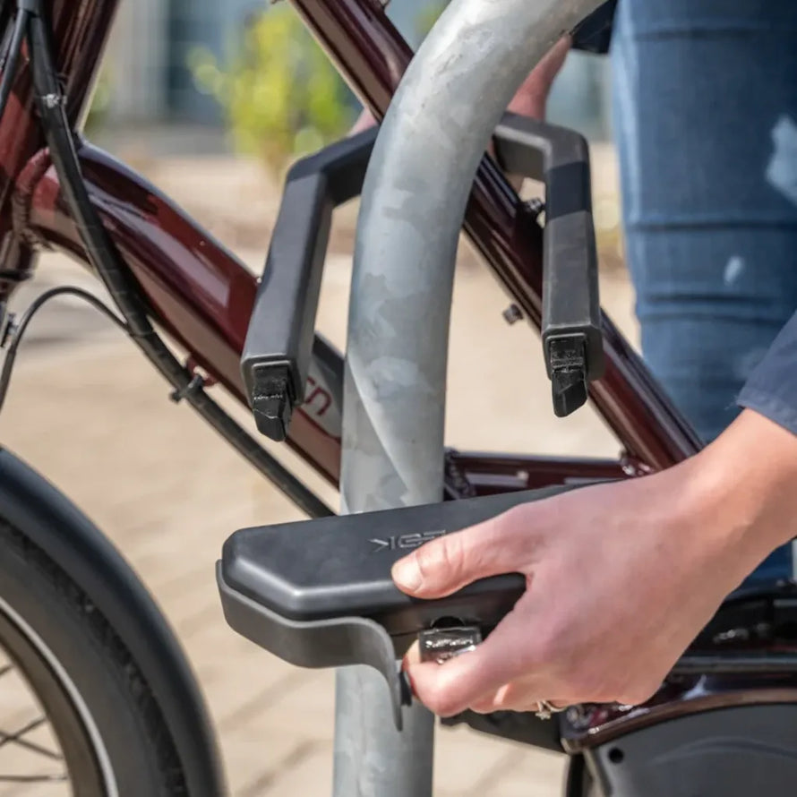 antivol vélo DX1000 hiplok vue du système de fiaxtion