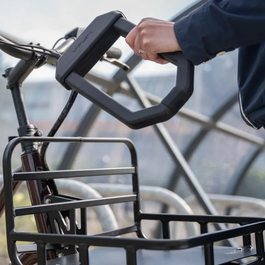 antivol vélo DX1000 hiplok vue sur panier 