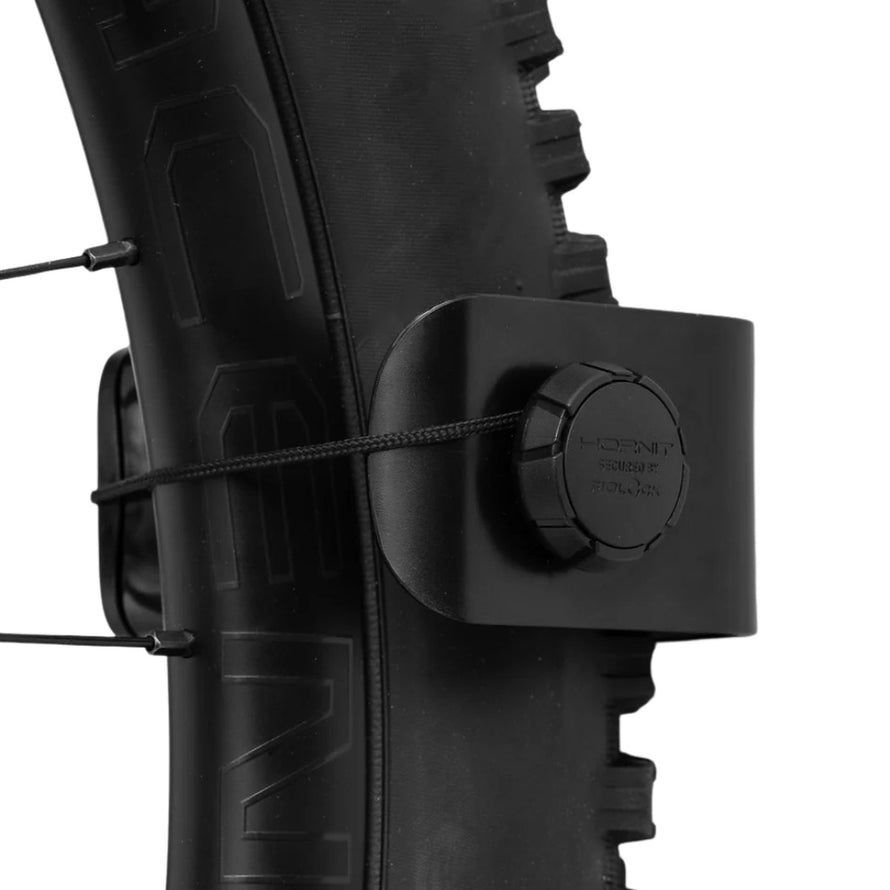 Support mural magnétique Hornit CLUG PRO Plus noir pour vélo VTT, fixation sécurisée et design minimaliste