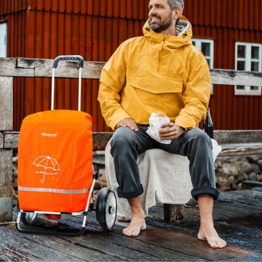 Andersen Protection pluie étanche pour chariot vélo à provisions
