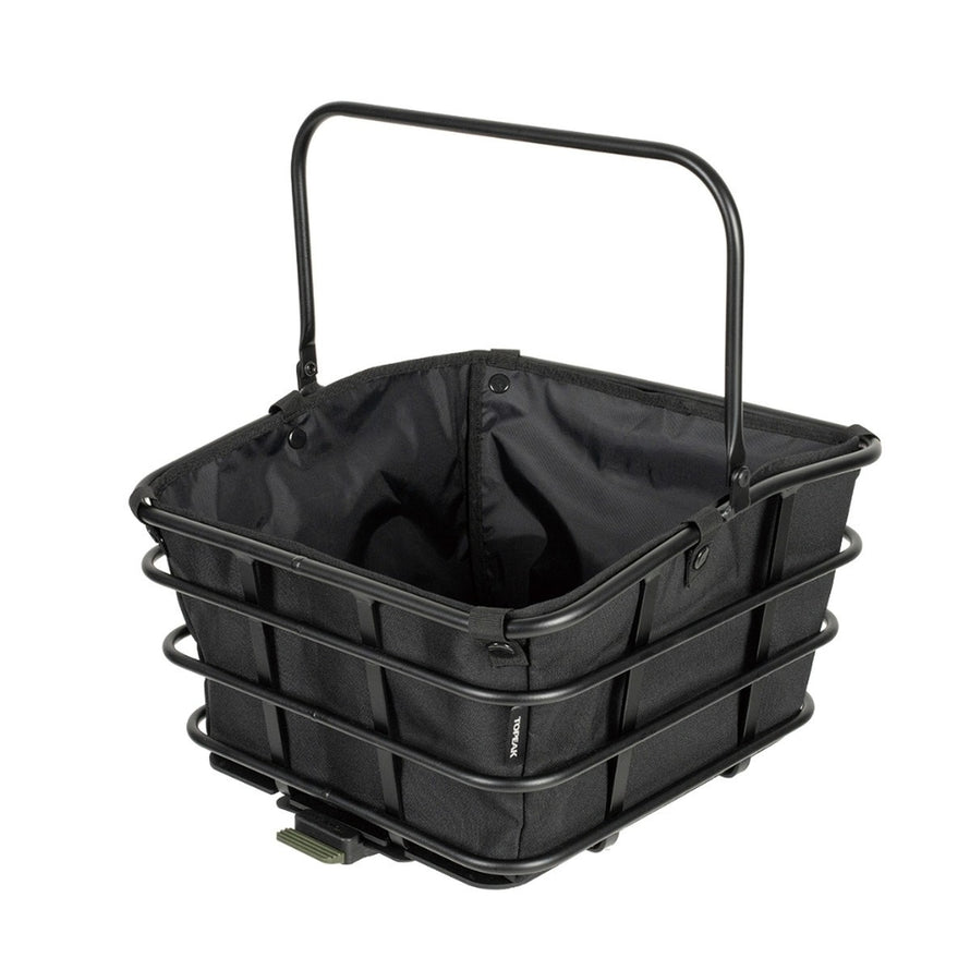 Housse durable Topeak Urban Basket DX pour panier vélo, protection renforcée et design urbain pratique