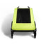 Housse pluie Croozer pour remorque Kid Lykke 2 places, protection efficace contre la pluie et visibilité optimale
