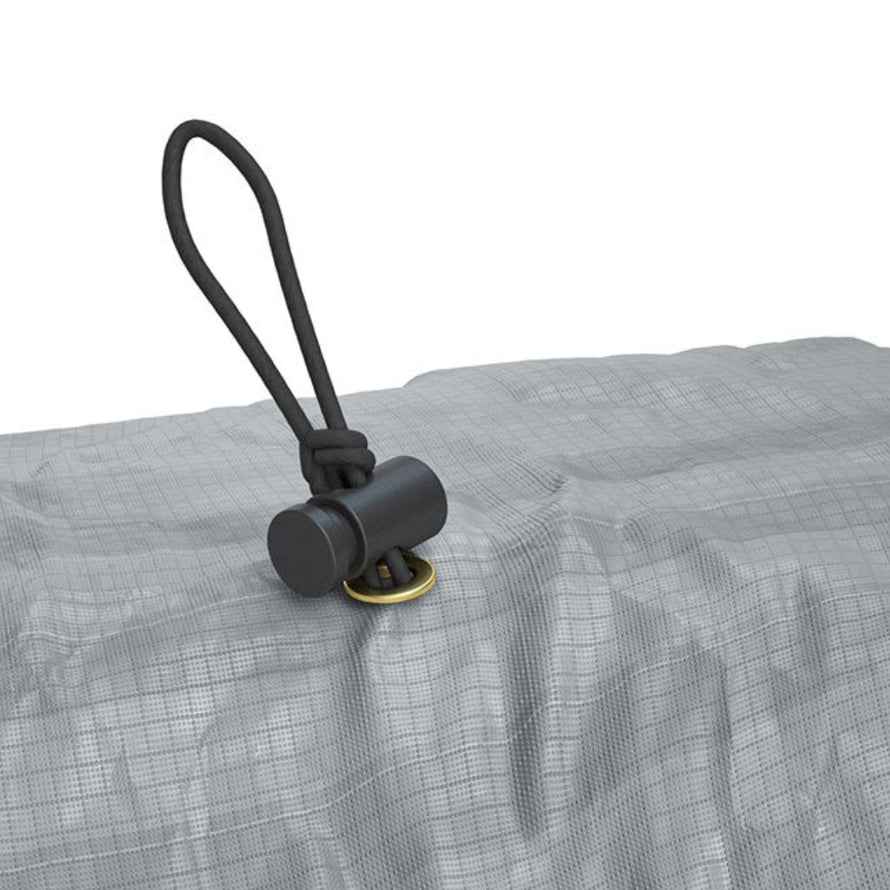 Housse de protection ajustable pour vélos contre les intempéries Bike Parka Urban grise