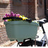 Panier Clipper Newlooxs pour faire ses courses à vélo. 