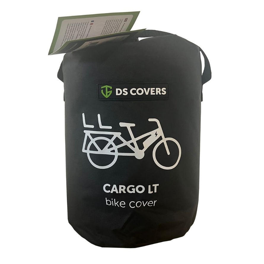 housse ^étanche pour vélo cargo longtail, housse pour vélo yuba, housse pour vélo tern, housse pour vélo cargo riese mueller