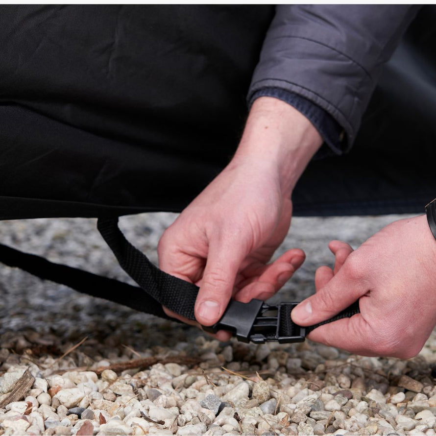 housse velo cargo fixation