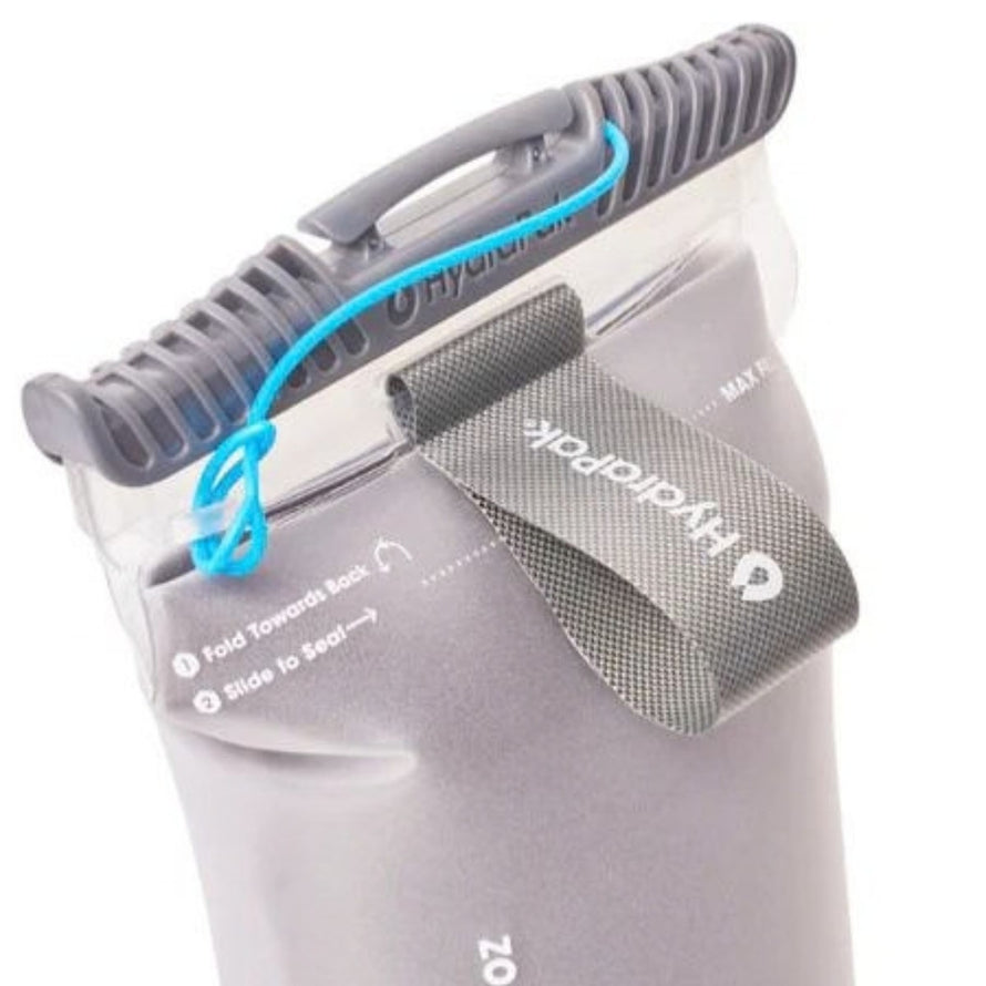 Poche a eau isotherme Hydrapak Velocity IT 2L avec systeme anti-fuite et isolation pour velo et sport outdoor