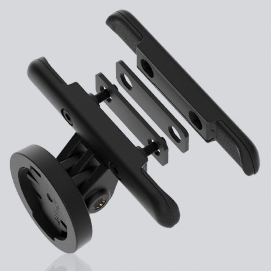 Support de fixation lumière arrière vélo igpsport M30S noir, installation facile sous la selle pour sécurité accrue