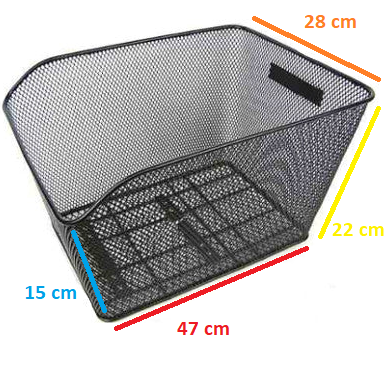 Panier arrière maille serrée - #3