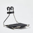Porte bagages avant Jack the bike rack en acier inoxydable avec support textile noir pour vélo urbain léger et durable