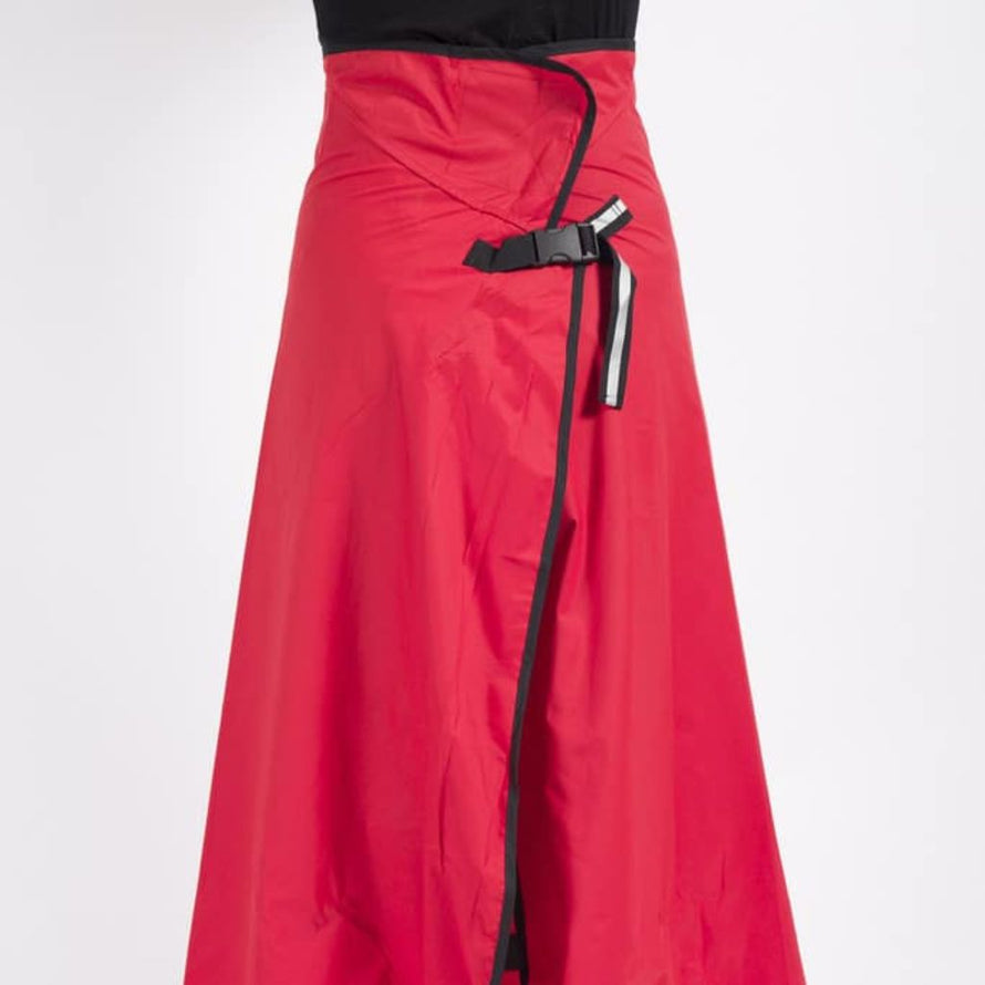 Georgia in Dublin Rain Wrap Protezione pioggia bici per gambe ciclista