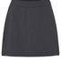 Jupe de velo femme Vaude Adlux Skirt II en gris, confortable et ideale pour sorties a velo