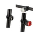 Kit eclairage avant et arriere Kheax Nash III avec leds puissantes pour une meilleure visibilite a velo