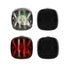 Kit eclairage Kheax Nash III avant et arriere avec leds rechargeables pour securite optimale a velo
