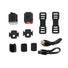 Kit eclairage rechargeable Kheax Nash III avant et arriere pour velo, visibilite et securite maximales