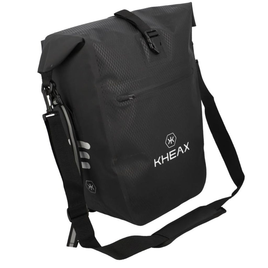 Sacoche vélo idéale pour le vélotaf et cyclotourisme, avec bandoulière et poignée