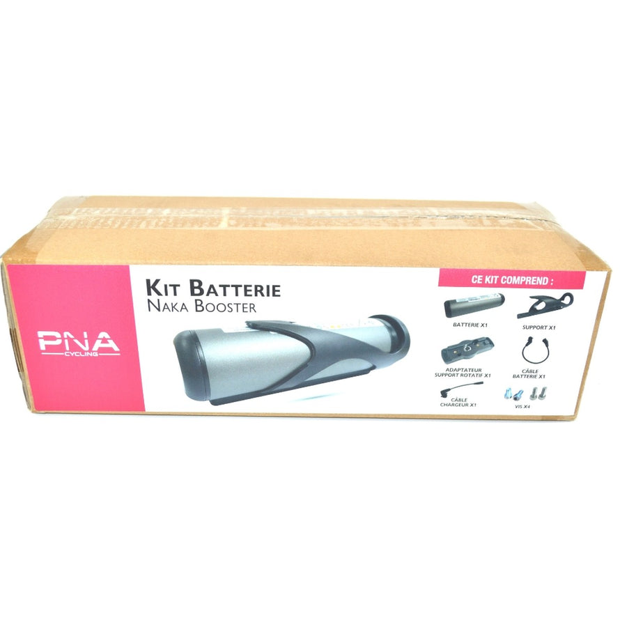 Kit batterie additionnelle PNA Naka Booster 250 Wh pour vélo électrique, augmente l autonomie du VAE