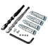Kit fixation complet pour ancre de velo Evolution Kryptonite, installation facile et securite optimale
