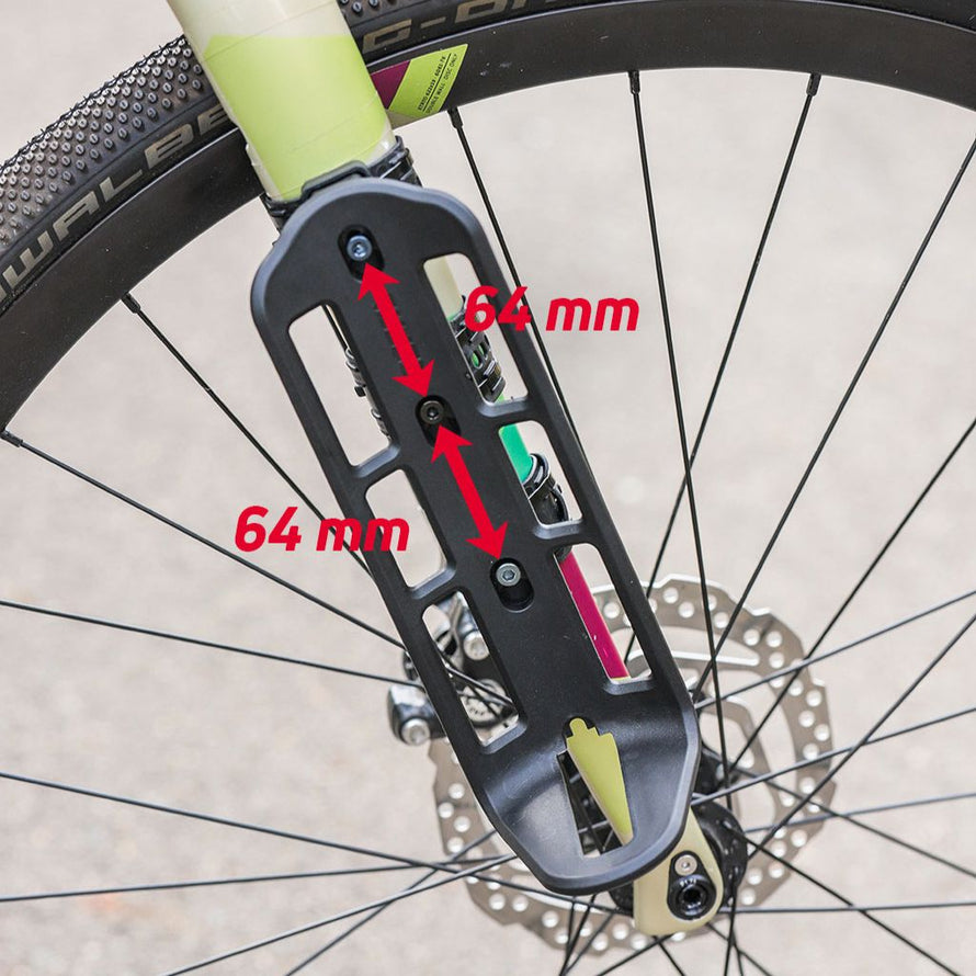 Sacoche de fourche bikepacking avec cage Zefal Z Adventure Fork Pack