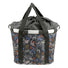 Panier avant vélo Klickfix Bikebasket 15L motif feuilles multicolores, léger et pratique pour vos trajets urbains